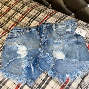 Women’s denim shorts
